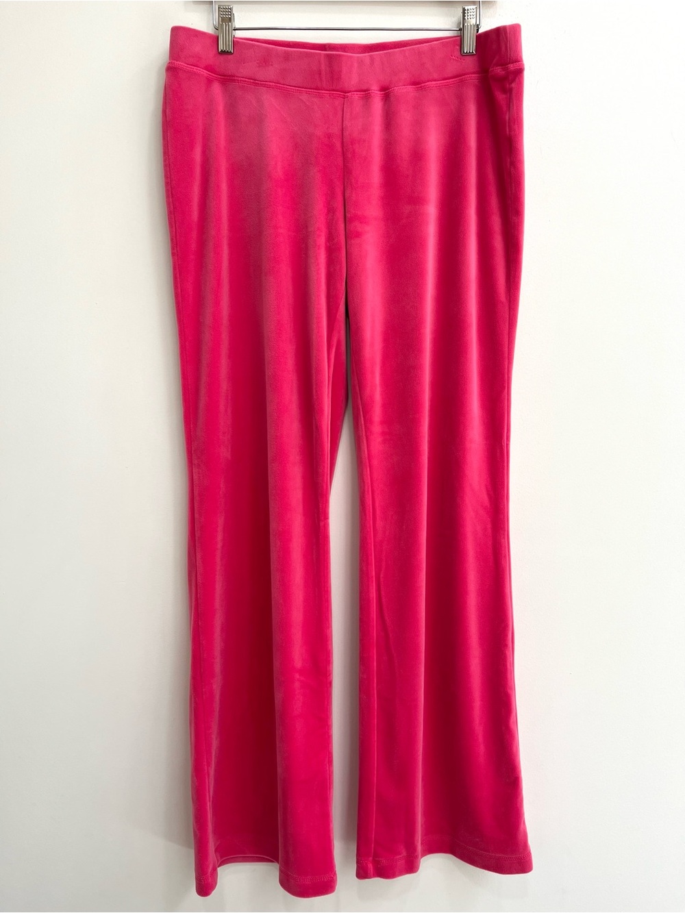 Juicy Couture Hot Pink Velour Track Suit Rhinestone Bum Size Medium - Picture 6 of 16
